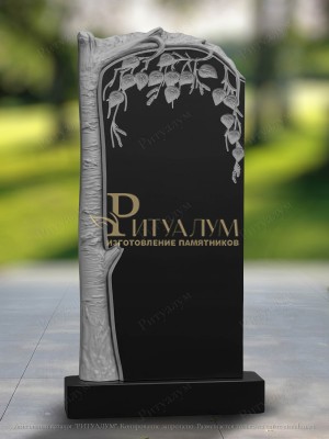 Памятник из гранита Берёзка 26 — ritualum.ru