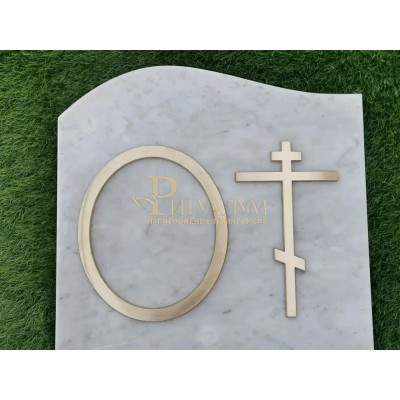Накладная алюминиевая рамка «Свет Памяти» — ritualum.ru